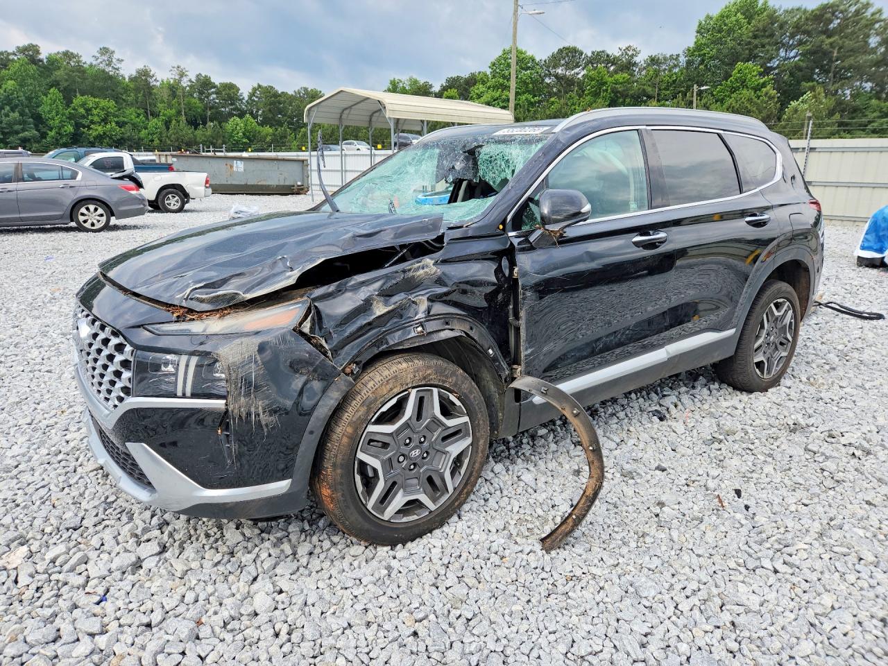 2021 HYUNDAI SANTA FE LIMITED | KM8S5DA14MU009187 | UPCARS