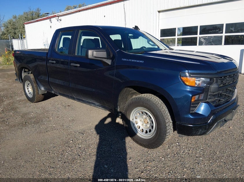 2023 CHEVROLET SILVERADO 1500 4WD  STANDARD BED WT | 1GCRDAEK3PZ204387 | UPCARS
