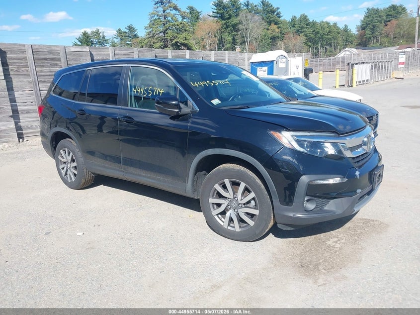 2021 HONDA PILOT AWD EX-L | 5FNYF6H59MB031758 | UPCARS