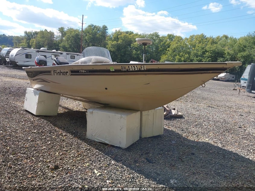 2001 FISHER FISH HAWK | BUJ71964H001 | UPCARS