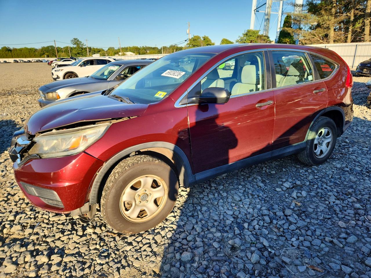 2015 HONDA CRV LX | 2HKRM4H3XFH625034 | UPCARS