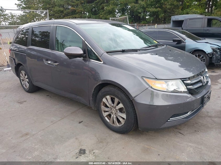 2016 HONDA ODYSSEY EX-L | 5FNRL5H62GB017981 | UPCARS