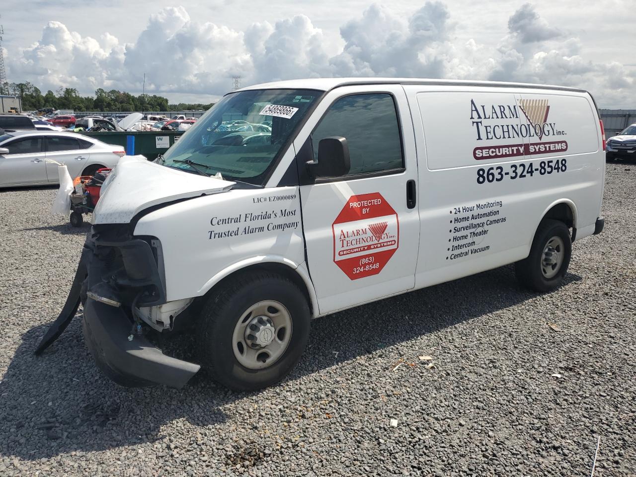 2017 CHEVROLET EXPRESS | 1GCWGAFF1H1308209 | UPCARS