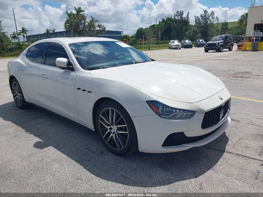 2014 MASERATI GHIBLI | ZAM57XSAXE1085572 | UPCARS