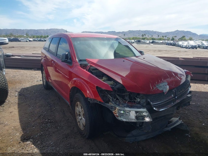 2012 DODGE JOURNEY SE/AVP | 3C4PDCAB2CT320061 | UPCARS