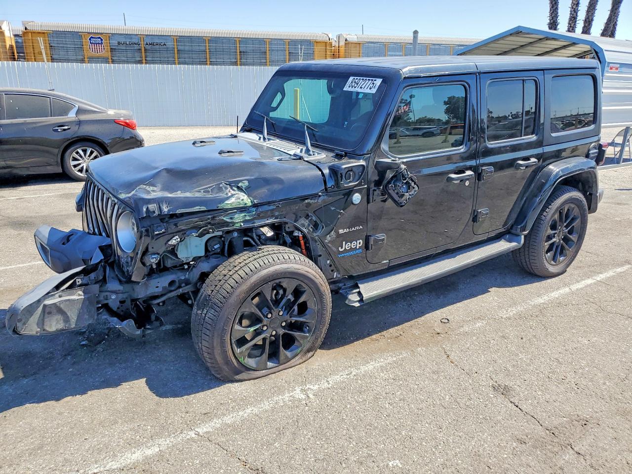 2021 JEEP WRANGLER SAHARA 4XE | 1C4JJXP60MW800725 | UPCARS