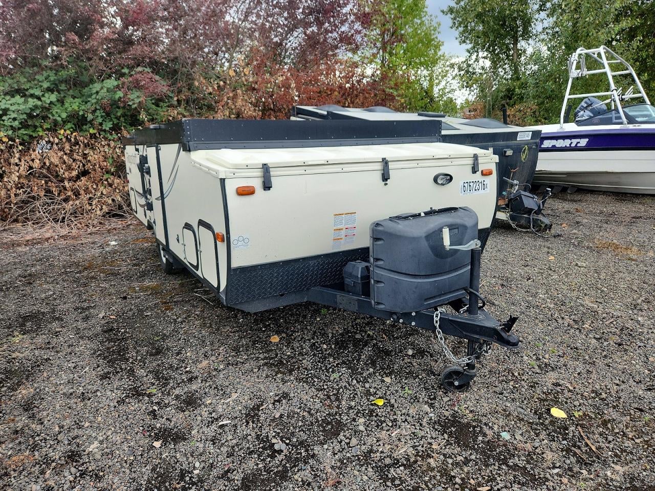 2017 FORESRIVER FLAGSTAF FOREST RIVER  POP-UP CAMPER | 4X4CFSU12HD177674 | UPCARS