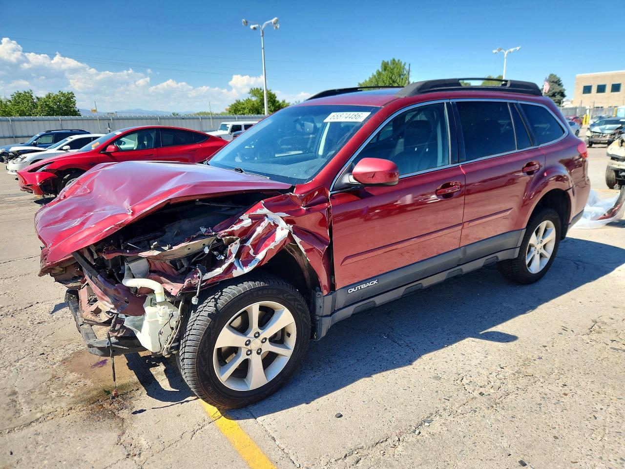 2013 SUBARU OUTBACK 3.6R LIMITED | 4S4BRDLC2D2212108 | UPCARS