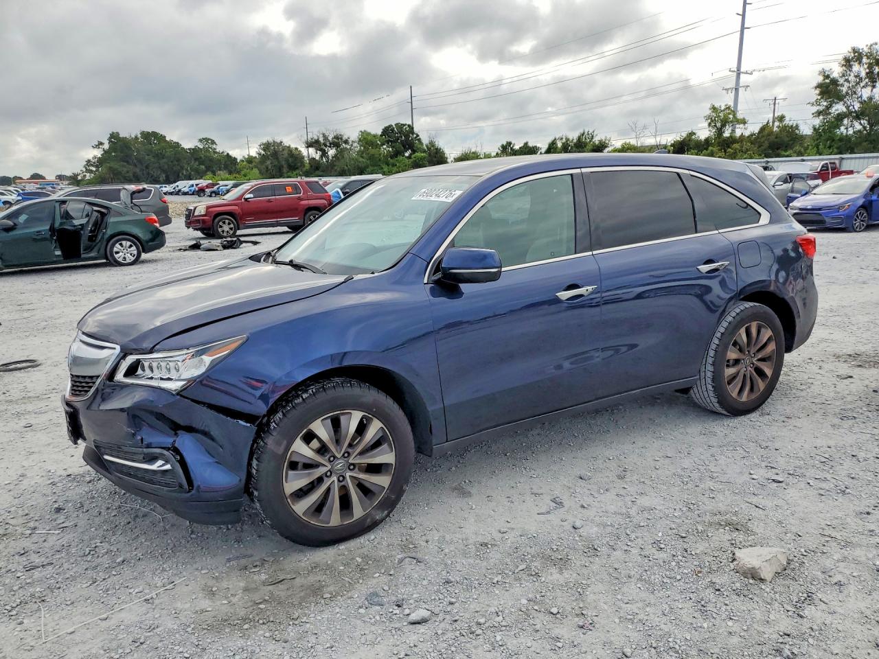 2014 ACURA MDX TECHNOLOGY | 5FRYD3H44EB011705 | UPCARS
