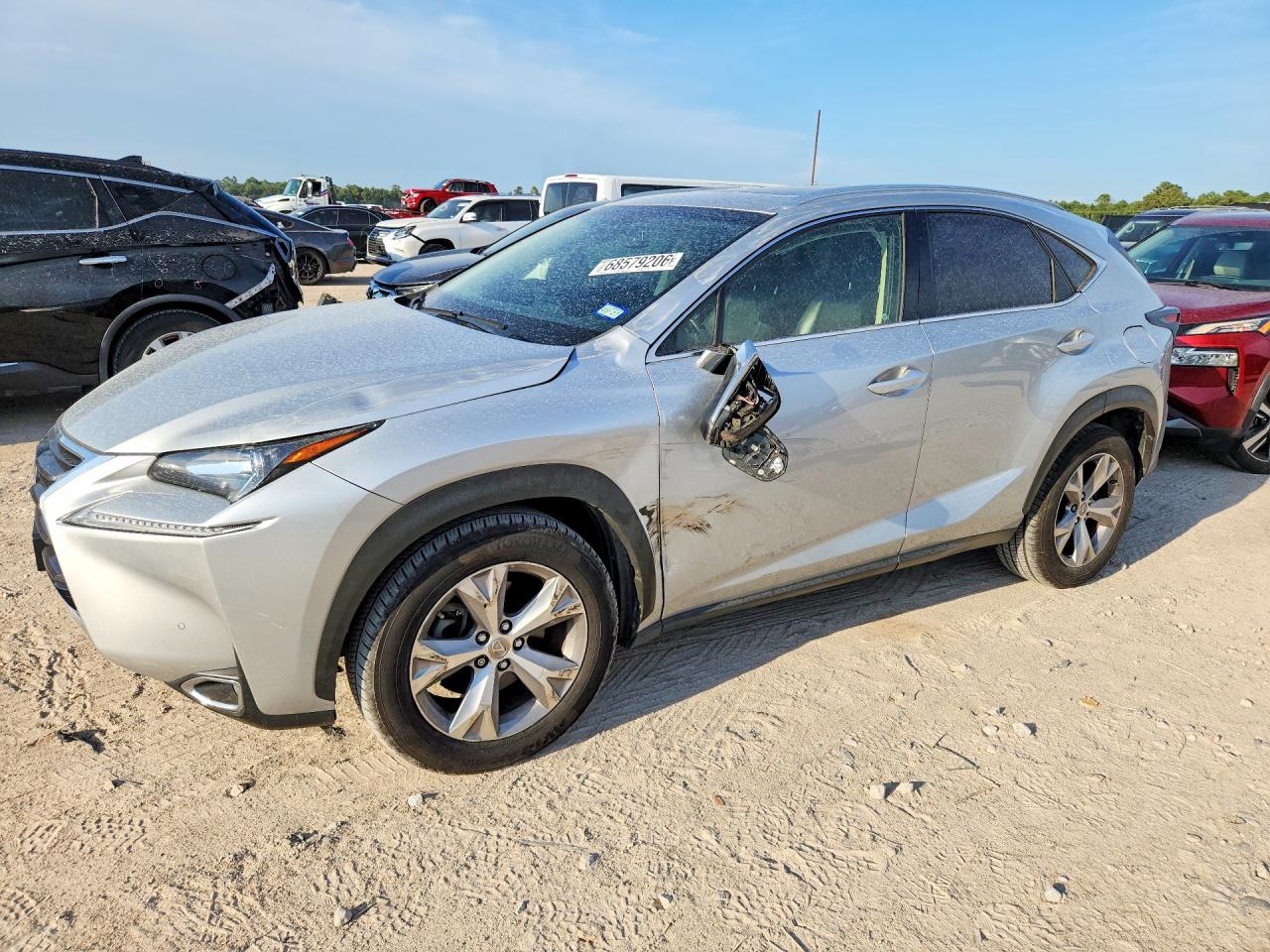 2017 LEXUS NX BASE | JTJYARBZ4H2069691 | UPCARS