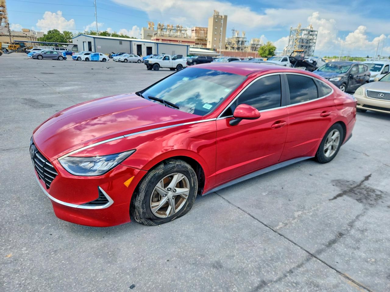 2021 HYUNDAI SONATA SE | 5NPEG4JA2MH113571 | UPCARS