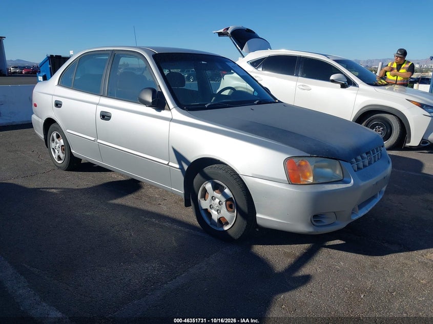 2002 HYUNDAI ACCENT GL | KMHCG45C02U318694 | UPCARS