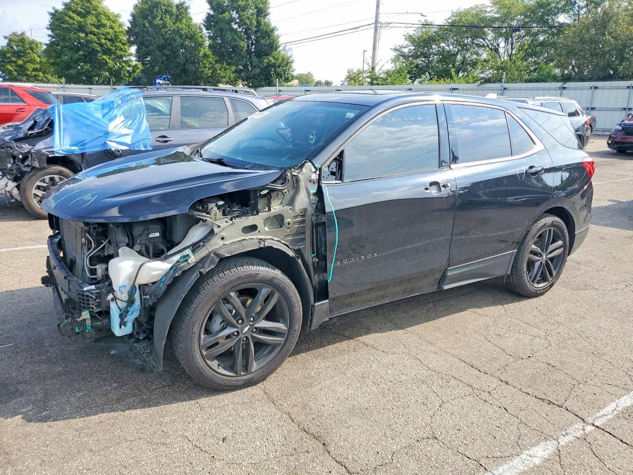 2020 CHEVROLET EQUINOX LT | 3GNAXKEV4LL333543 | UPCARS
