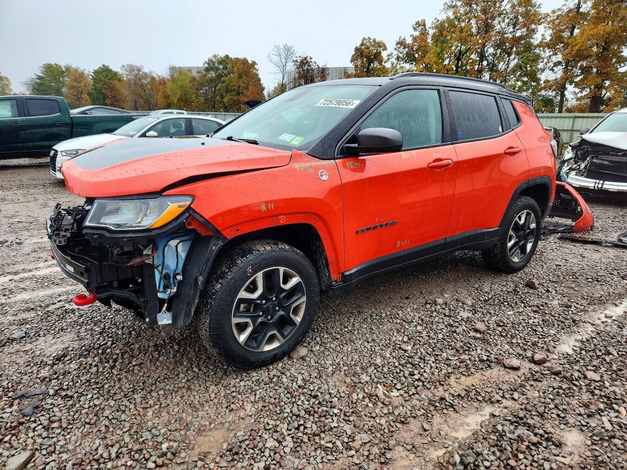 2018 JEEP COMPASS TRAILHAWK | 3C4NJDDB5JT168615 | UPCARS