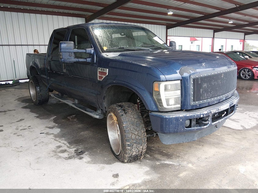 2008 FORD F-250 FX4/HARLEY-DAVIDSON/KING RANCH/LARIAT/XL/XLT | 1FTSW21R98EA05406 | UPCARS