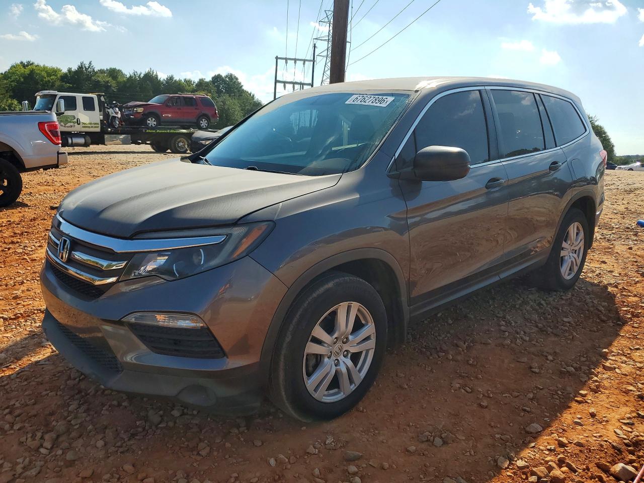 2017 HONDA PILOT LX | 5FNYF5H16HB034386 | UPCARS