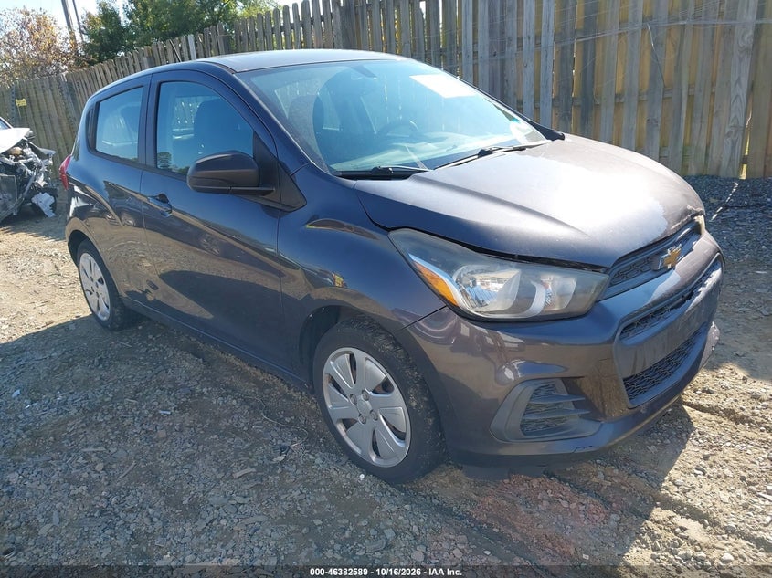 2016 CHEVROLET SPARK LS CVT | KL8CB6SA6GC602354 | UPCARS