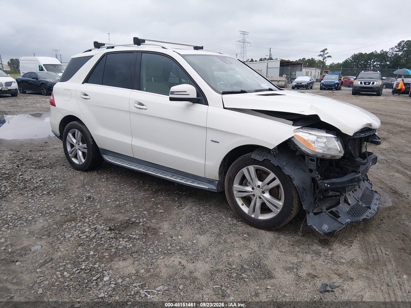 2012 MERCEDES-BENZ ML 350 4MATIC | 4JGDA5HB5CA036830 | UPCARS