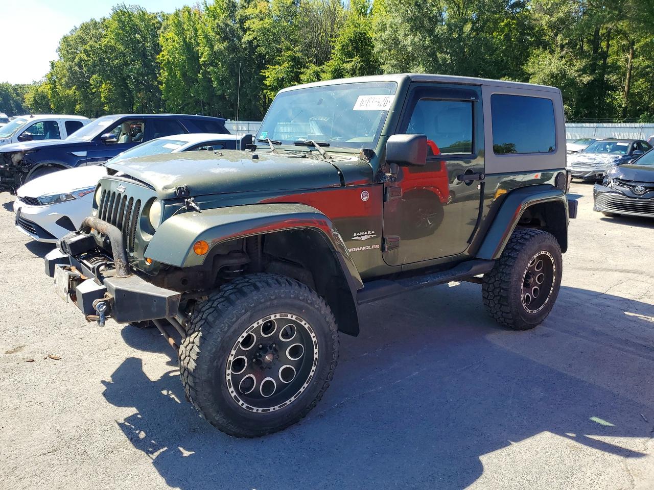 2007 JEEP WRANGLER SAHARA | 1J8FA54107L125802 | UPCARS