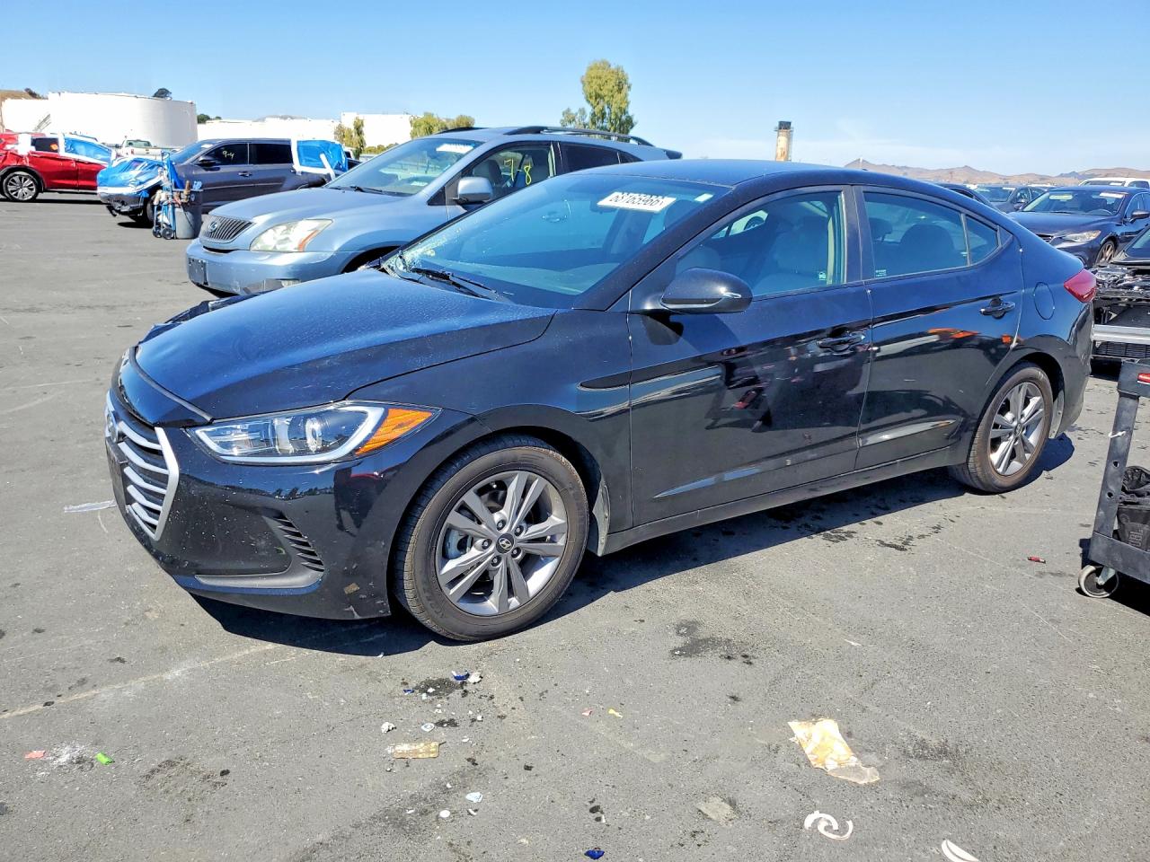 2018 HYUNDAI ELANTRA SEL | KMHD84LF1JU491945 | UPCARS