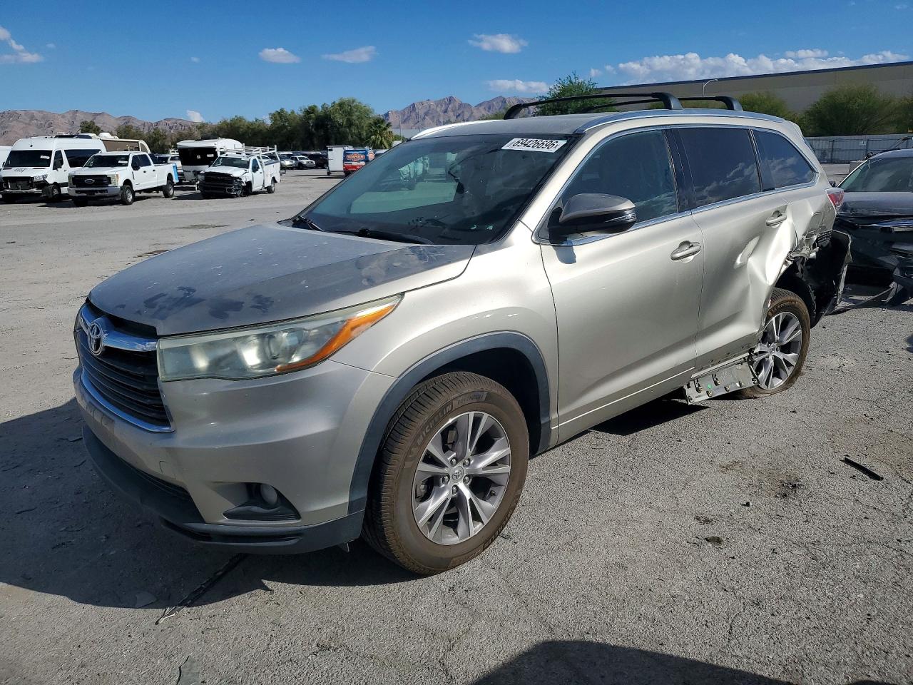 2015 TOYOTA HIGHLANDER XLE | 5TDKKRFH8FS053636 | UPCARS
