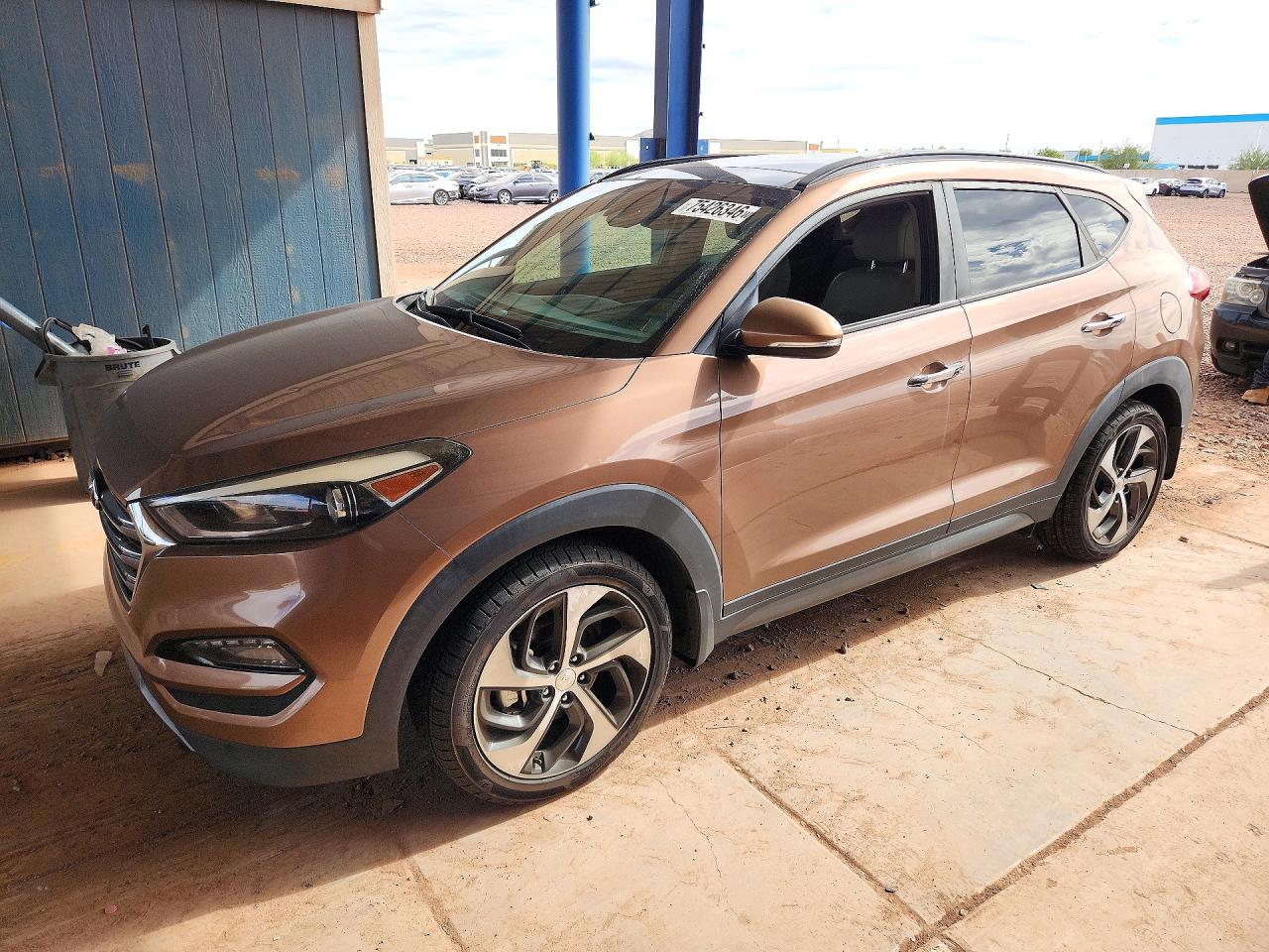2016 HYUNDAI TUCSON LIMITED | KM8J33A23GU236833 | UPCARS