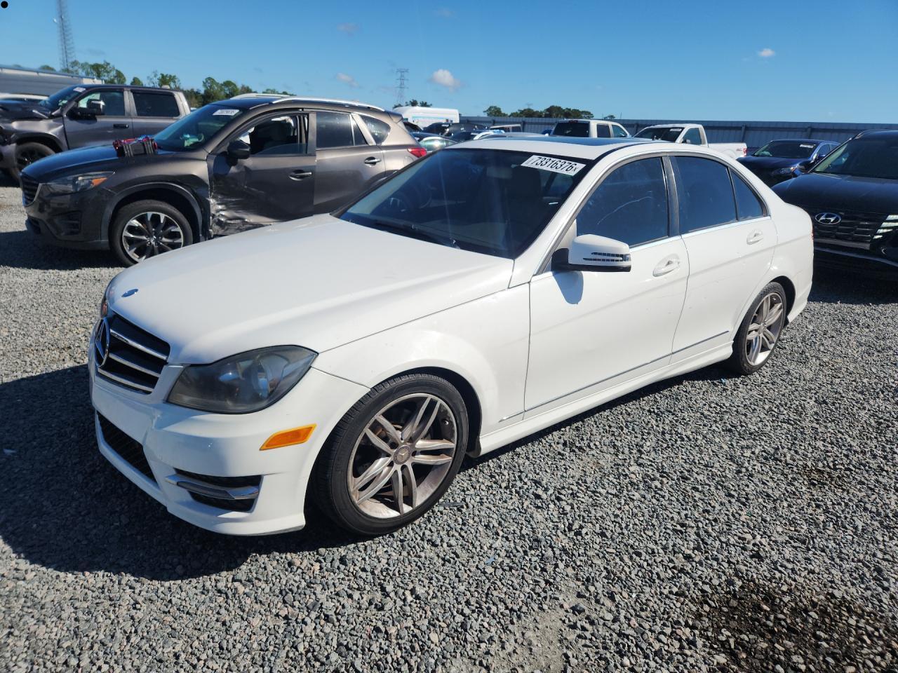 2014 MERCEDES-BENZ C-CLASS 250 | WDDGF4HB7EA941737 | UPCARS