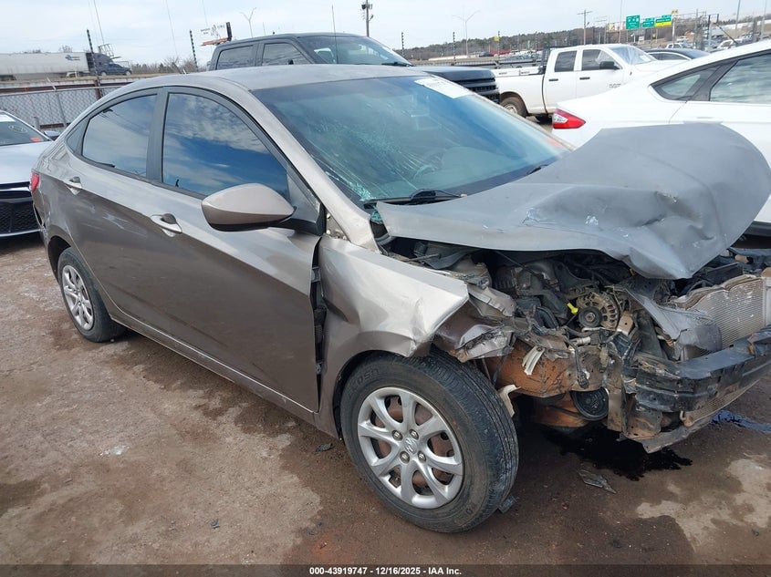 2014 HYUNDAI ACCENT GLS | KMHCT4AE5EU658740 | UPCARS
