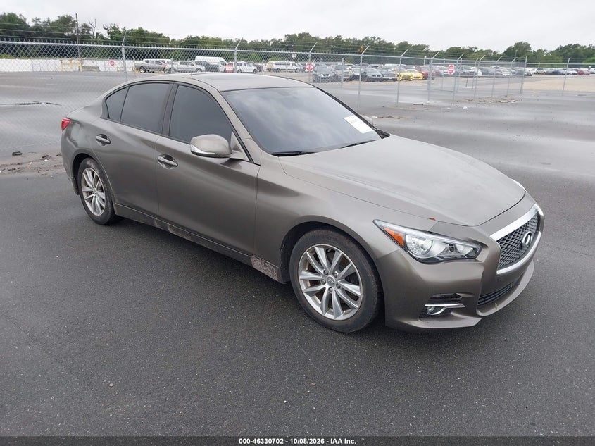 2014 INFINITI Q50 | JN1BV7AP3EM687119 | UPCARS