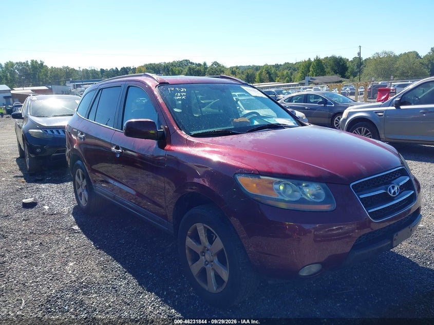 2008 HYUNDAI SANTA FE LIMITED/SE | 5NMSH13E68H193202 | UPCARS