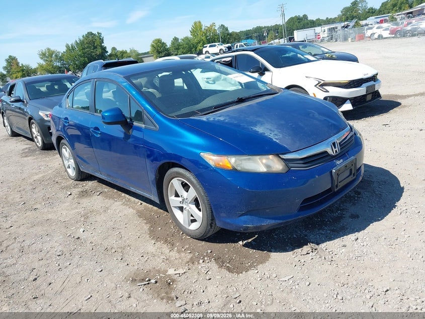 2012 HONDA CIVIC LX | 19XFB2F53CE333923 | UPCARS