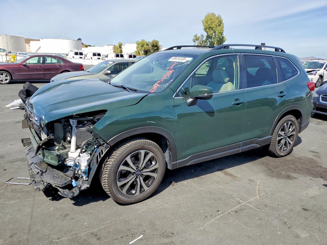 2022 SUBARU FORESTER LIMITED | JF2SKAPC1NH517908 | UPCARS