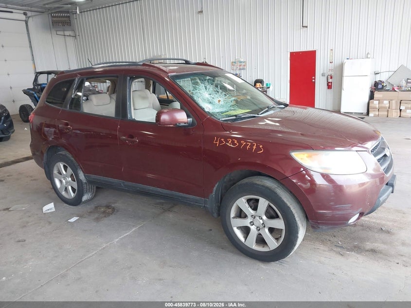 2008 HYUNDAI SANTA FE LIMITED/SE | 5NMSH73E48H210338 | UPCARS