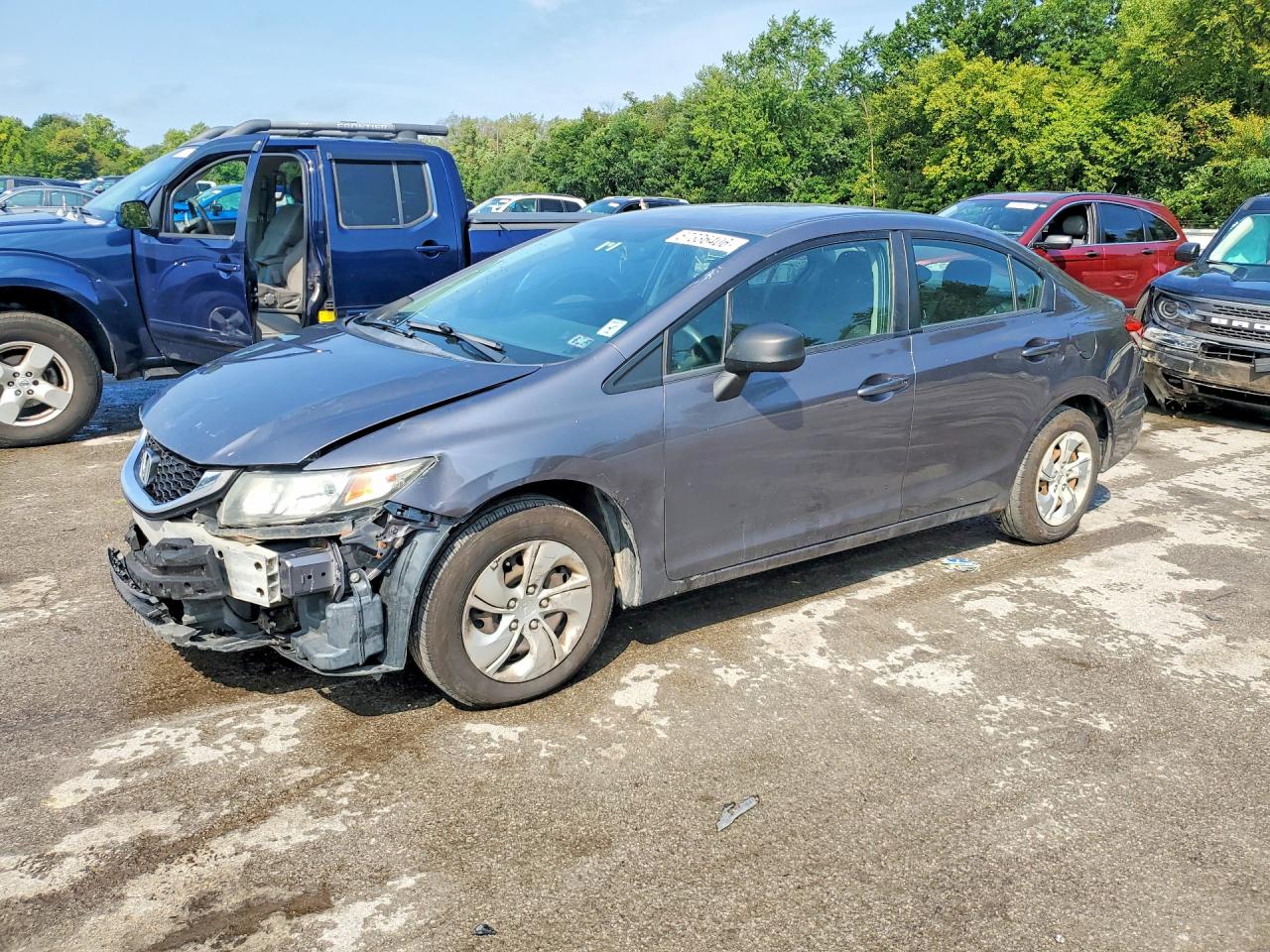 2015 HONDA CIVIC LX | 19XFB2F5XFE272140 | UPCARS