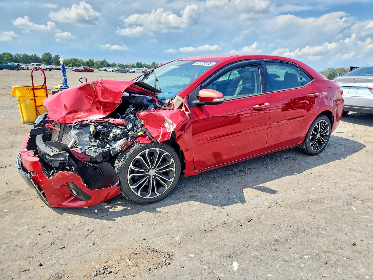 2015 TOYOTA COROLLA S PLUS | 2T1BURHE5FC267358 | UPCARS
