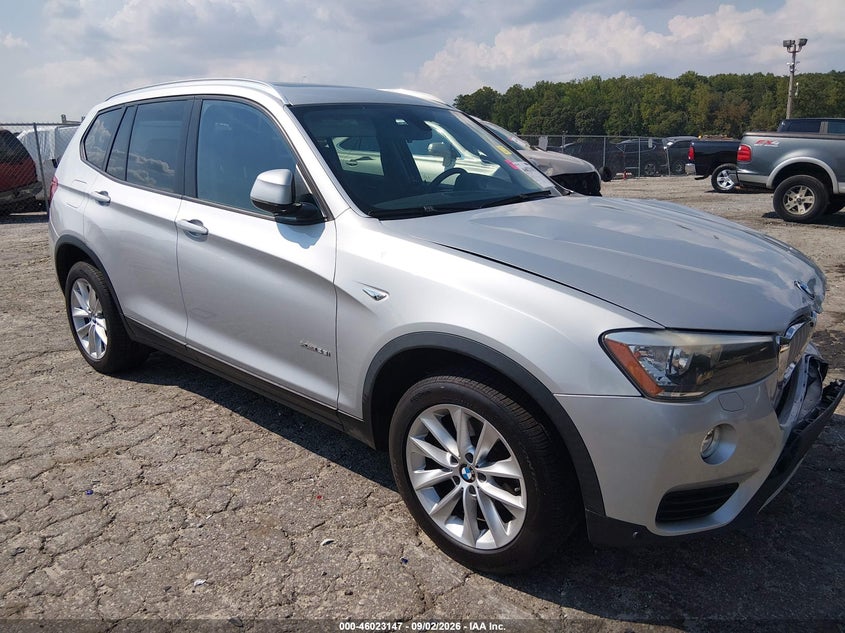 2015 BMW X3 XDRIVE28I | 5UXWX9C55F0D61834 | UPCARS