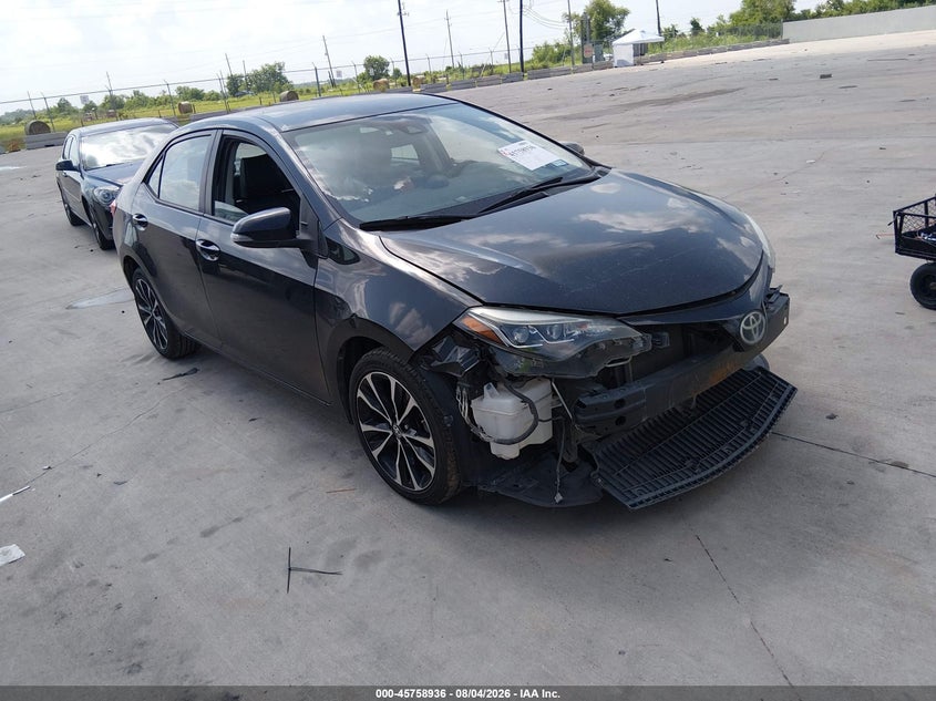 2018 TOYOTA COROLLA SE | 5YFBURHE3JP774073 | UPCARS
