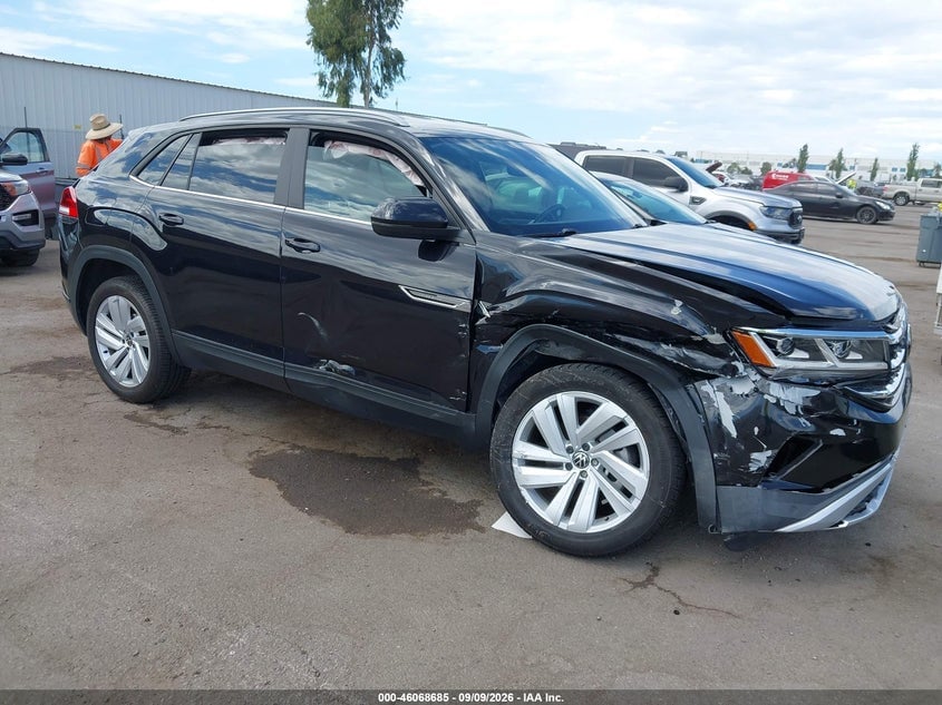 2021 VOLKSWAGEN ATLAS CROSS SPORT 3.6L V6 SE W/TECHNOLOGY | 1V2WE2CA8MC200039 | UPCARS