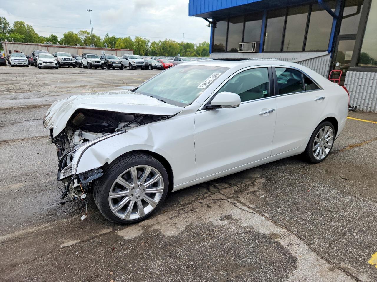 2017 CADILLAC ATS LUXURY | 1G6AH5SX8H0143717 | UPCARS