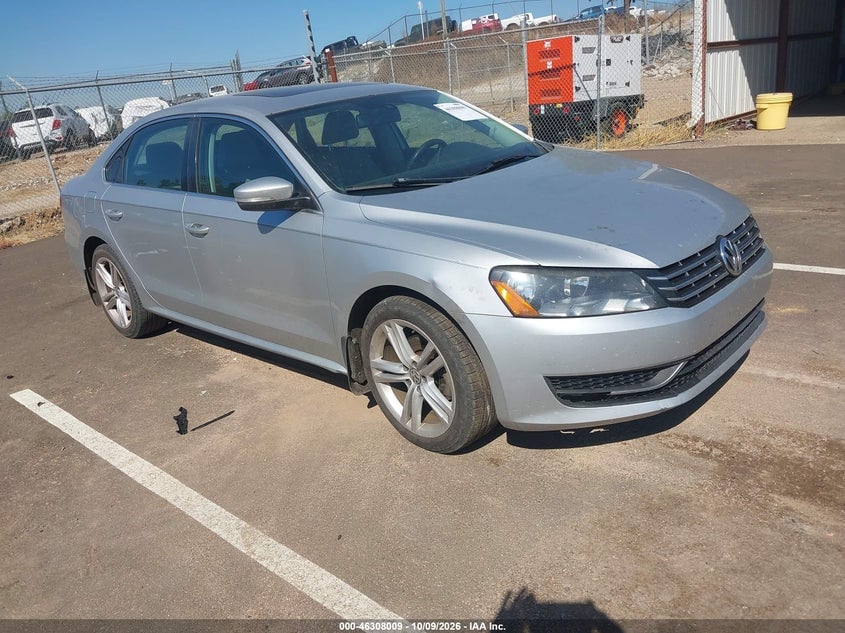 2014 VOLKSWAGEN PASSAT 2.0L TDI SE | 1VWBN7A35EC104952 | UPCARS