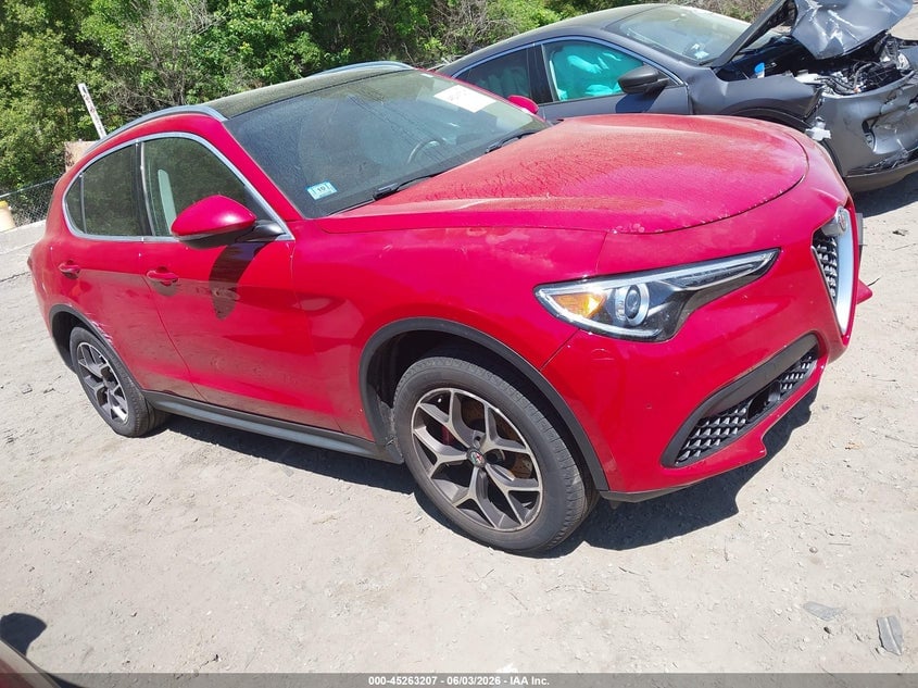 2018 ALFA ROMEO STELVIO TI AWD | ZASFAKBN2J7C05007 | UPCARS