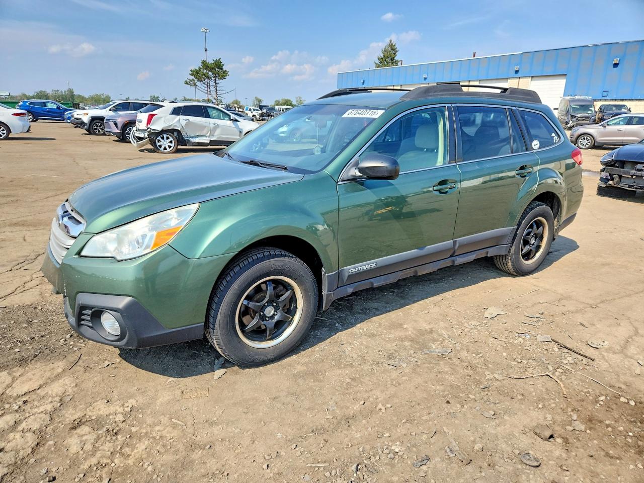 2014 SUBARU OUTBACK 2.5I | 4S4BRBAC3E3296751 | UPCARS
