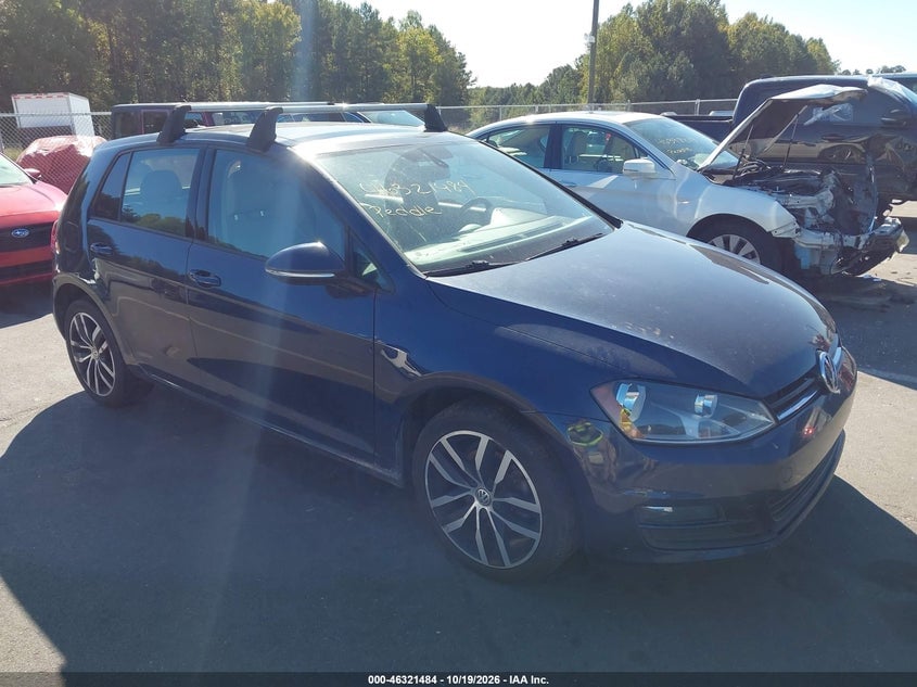 2016 VOLKSWAGEN GOLF TSI SE 4-DOOR | 3VW217AU4GM023897 | UPCARS