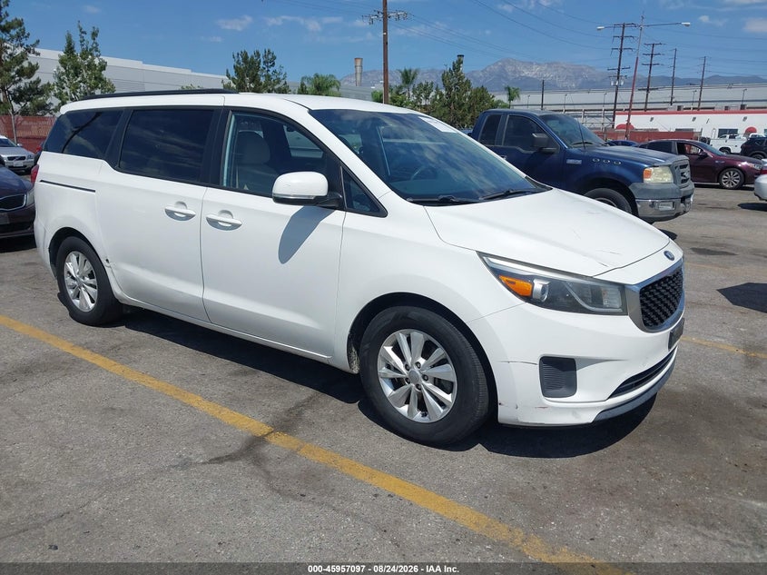 2016 KIA SEDONA LX | KNDMB5C15G6114371 | UPCARS