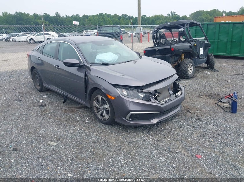 2019 HONDA CIVIC LX | 2HGFC2F62KH575631 | UPCARS