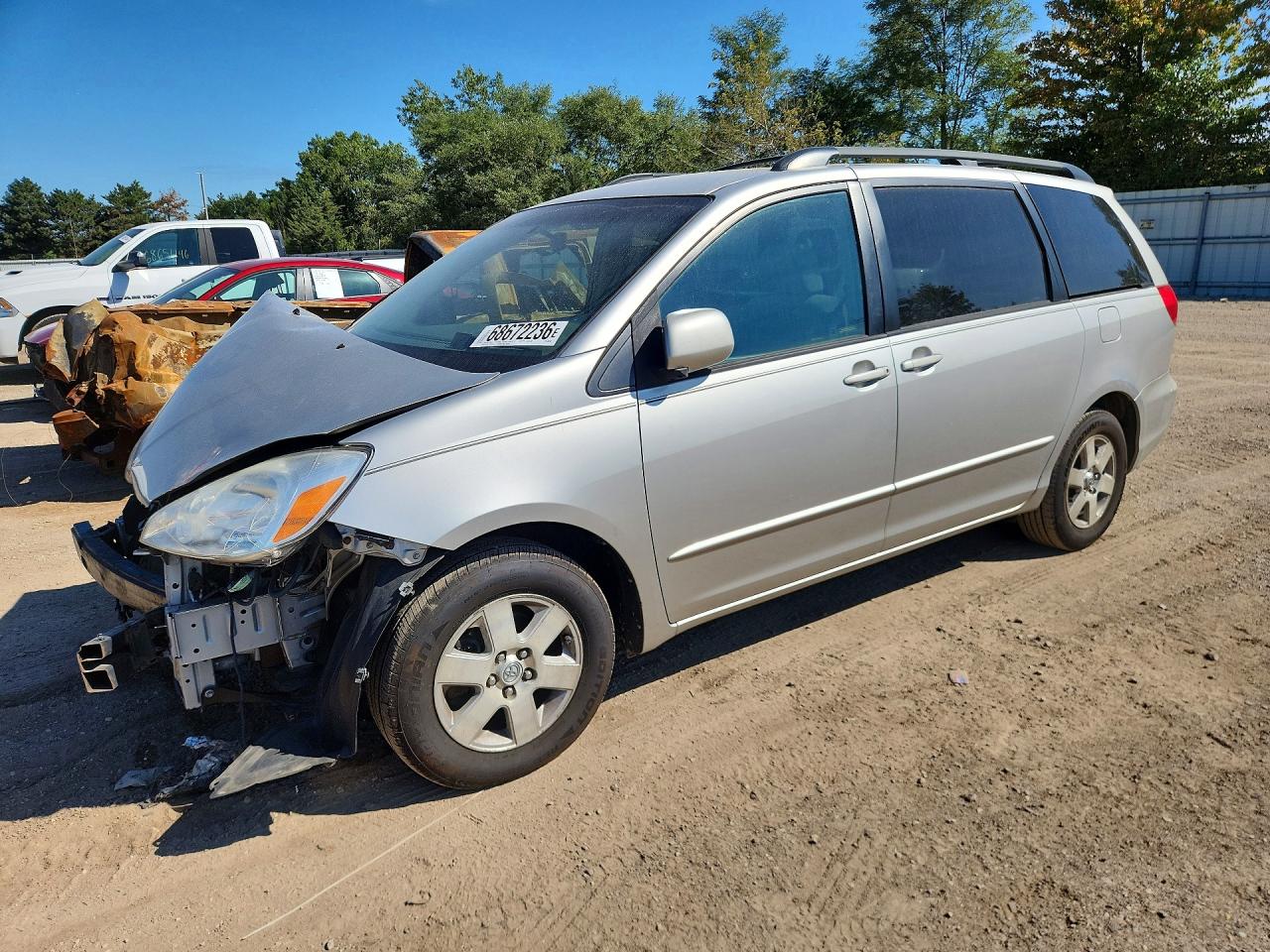 2004 TOYOTA SIENNA XLE 7 PASSENGER | 5TDZA22C94S064743 | UPCARS