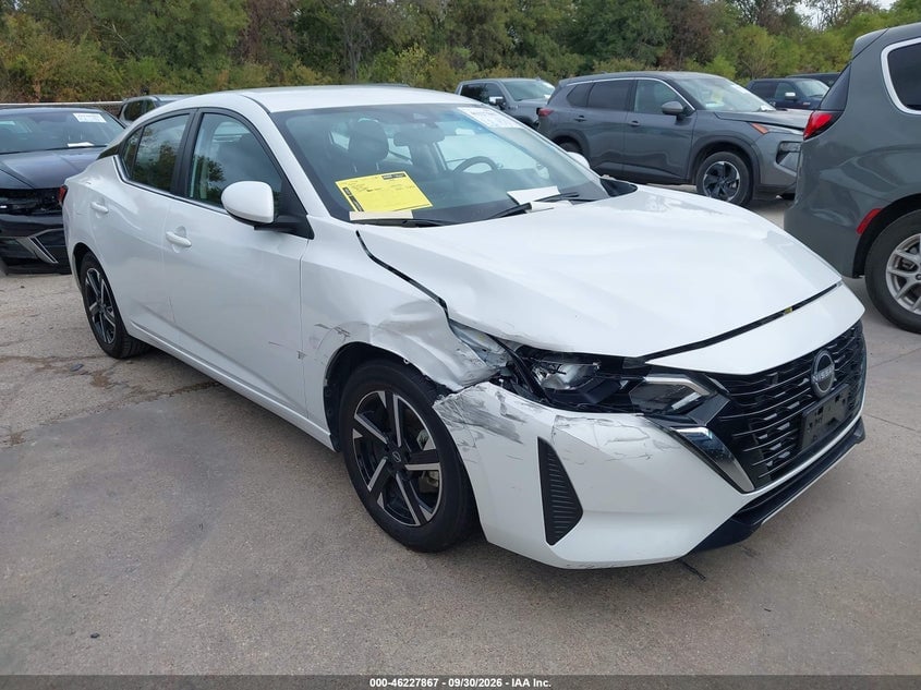 2025 NISSAN SENTRA SV | 3N1AB8CVXSY289677 | UPCARS