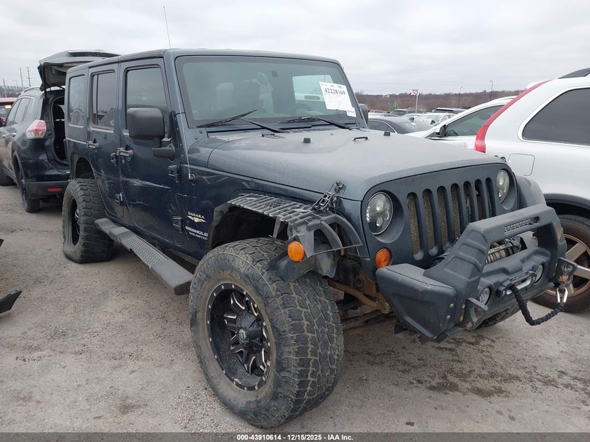 2008 JEEP WRANGLER UNLIMITED SAHARA | 1J4GA59178L626167 | UPCARS