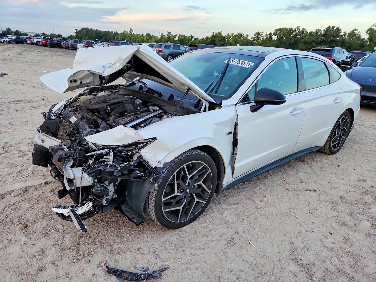 2022 HYUNDAI SONATA N LINE | KMHL14JCXNA217854 | UPCARS