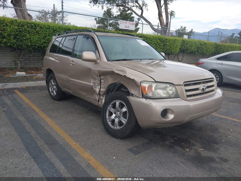 2006 TOYOTA HIGHLANDER V6 | JTEEP21A260161748 | UPCARS